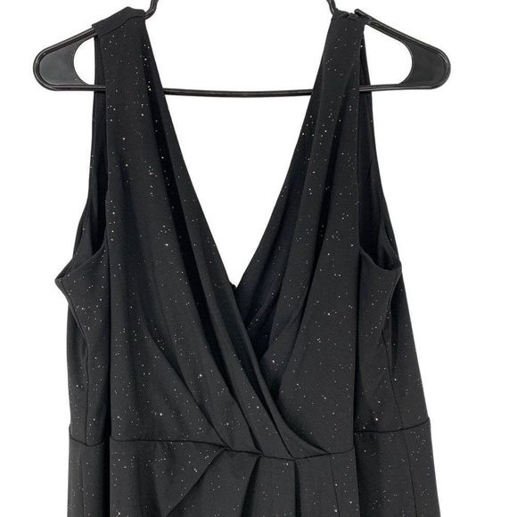 Ever Pretty 3X Maxi Gown Dress Evening Event Slit V-neck Sparkle RHH10580 - Picture 3 of 7